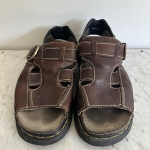 Dr. Martens Two-Tone Leather Boots